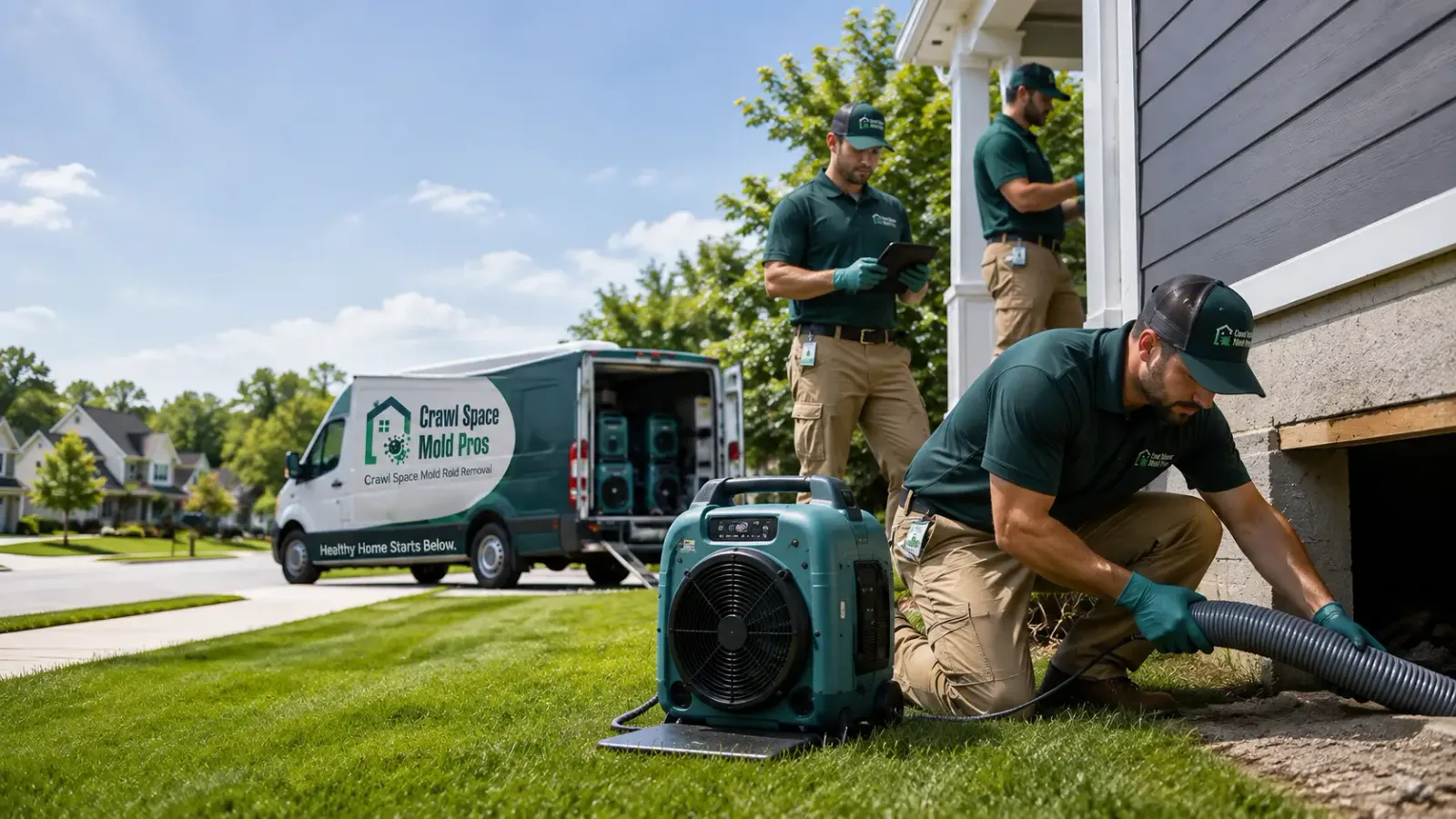 Crawl Space Mold Removal in Zoar, OH